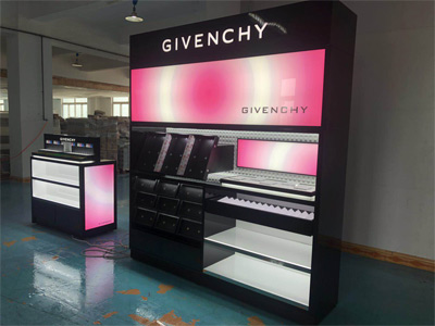 Wooden display cabinet