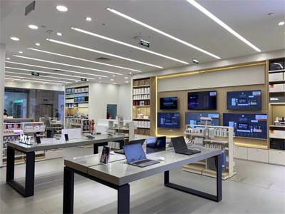 Store decoration effect