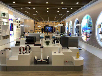 Store decoration effect