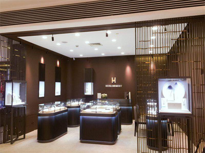 Store decoration effect