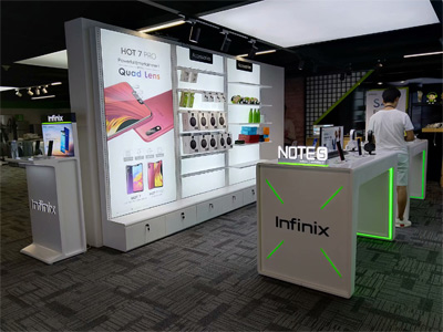 Store decoration effect