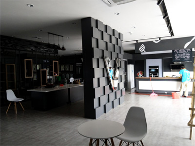 Store decoration effect